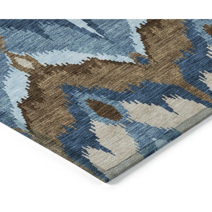 Addison Chantille ACN743-Blue 8 ft. X 8 ft. Round Rug