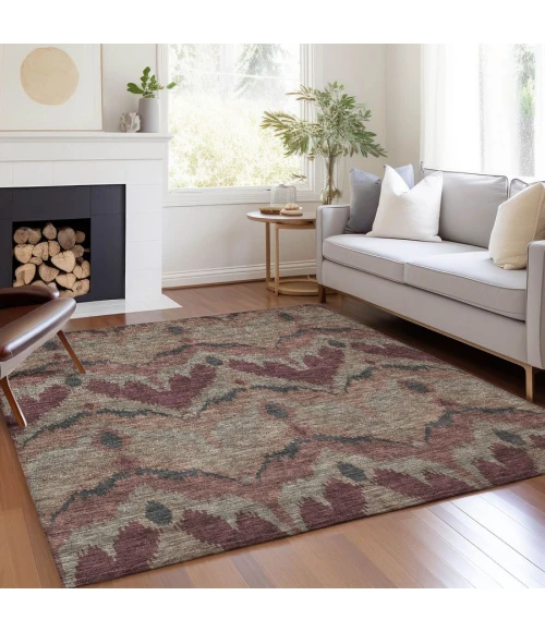 Addison Chantille ACN743-Burgundy 5 ft. X 7 ft. 6 in. Rectangle Rug