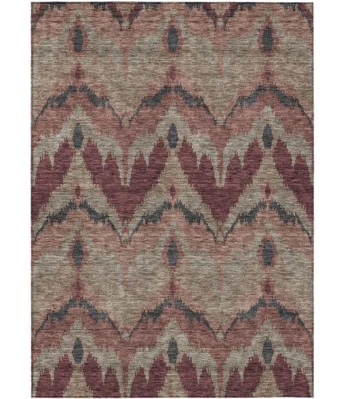 Addison Chantille ACN743-Burgundy 5 ft. X 7 ft. 6 in. Rectangle Rug