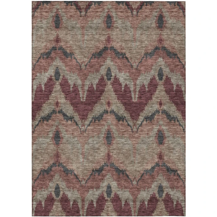 Addison Chantille ACN743-Burgundy 10 ft. X 14 ft. Rectangle Rug