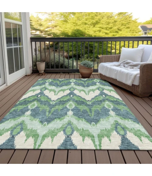 Addison Chantille ACN743-Green 5 ft. X 7 ft. 6 in. Rectangle Rug