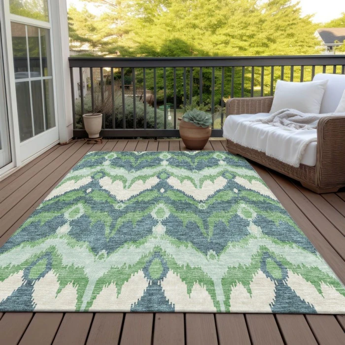 Addison Chantille ACN743-Green 10 ft. X 14 ft. Rectangle Rug