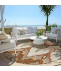 Addison Chantille ACN743-Paprika 8 ft. X 8 ft. Round Rug