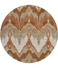 Addison Chantille ACN743-Paprika 8 ft. X 8 ft. Round Rug