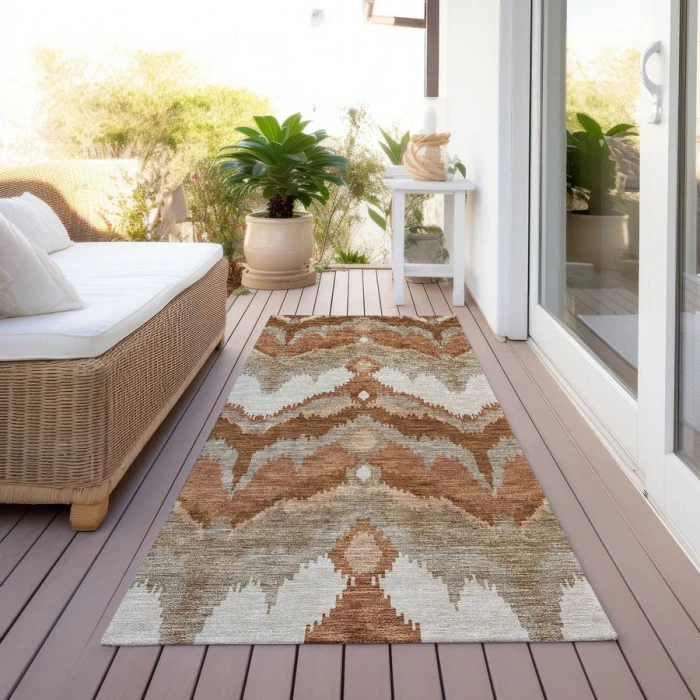 Addison Chantille ACN743-Paprika 2 ft. 3 in. X 7 ft. 6 in. Rectangle Rug