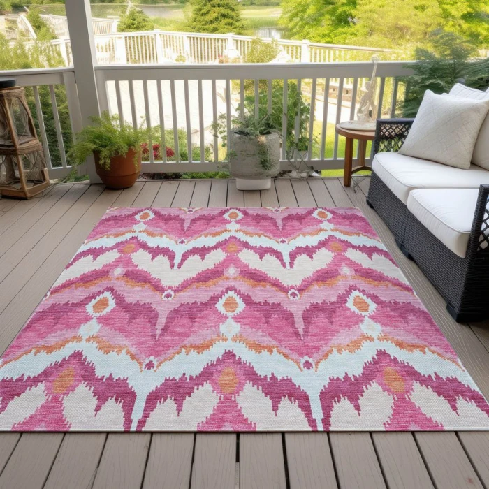 Addison Chantille ACN743-Pink 10 ft. X 14 ft. Rectangle Rug