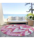 Addison Chantille ACN743-Pink 8 ft. X 8 ft. Round Rug