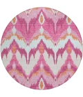 Addison Chantille ACN743-Pink 8 ft. X 8 ft. Round Rug