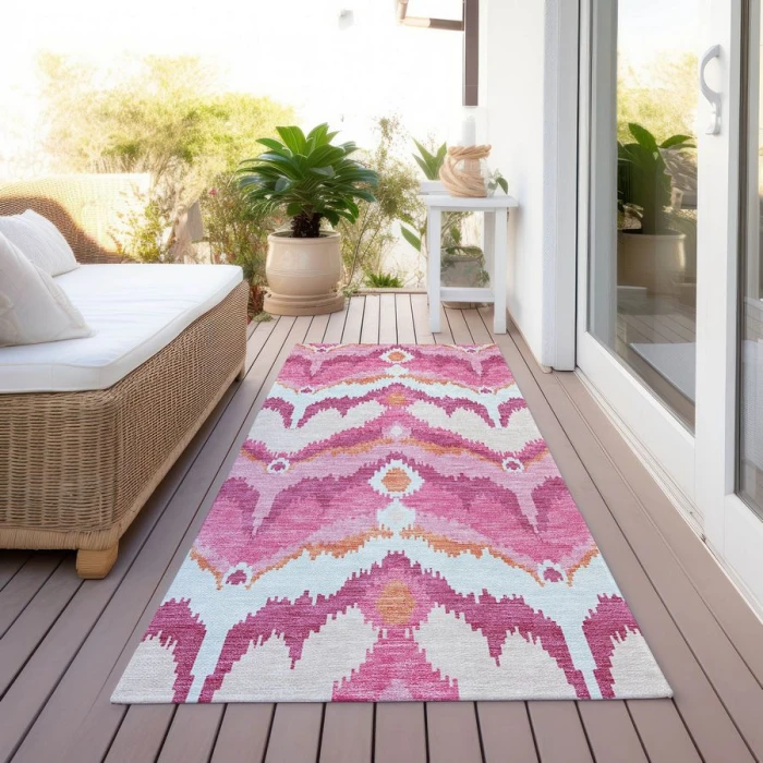 Addison Chantille ACN743-Pink 2 ft. 3 in. X 7 ft. 6 in. Rectangle Rug