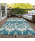 Addison Chantille ACN743-Teal 5 ft. X 7 ft. 6 in. Rectangle Rug