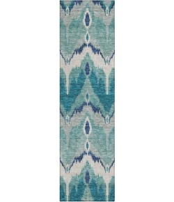 Addison Chantille ACN743-Teal 2 ft. 3 in. X 7 ft. 6 in. Rectangle Rug