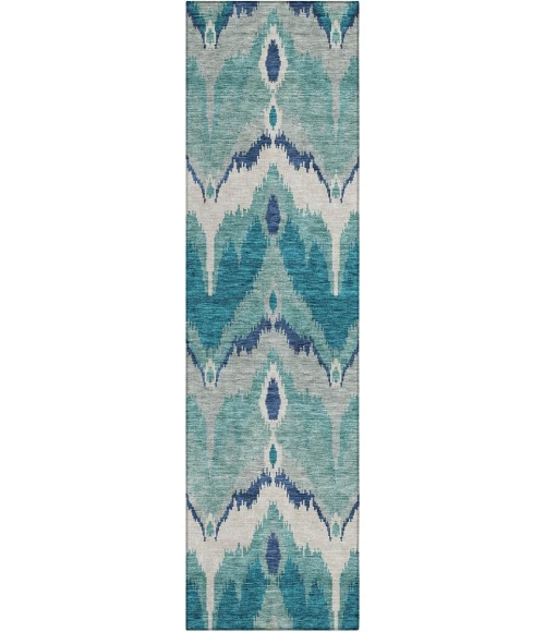 Addison Chantille ACN743-Teal 2 ft. 3 in. X 7 ft. 6 in. Rectangle Rug