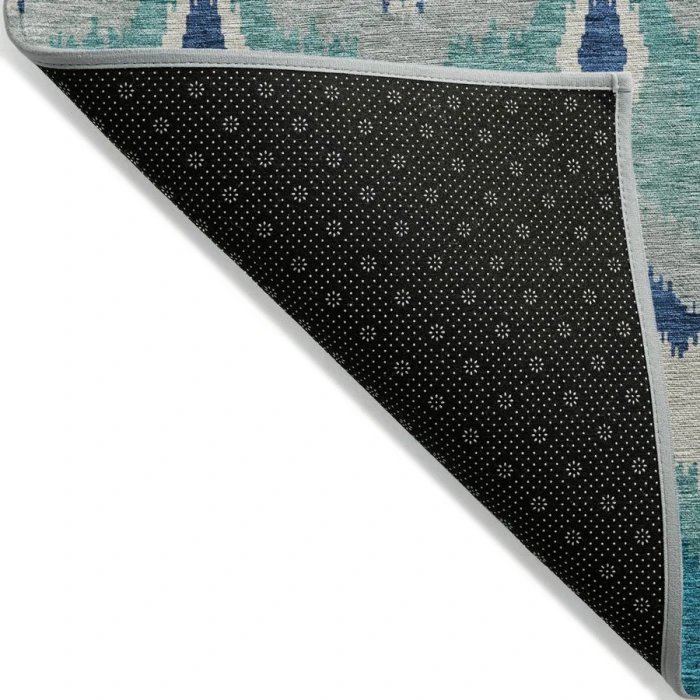 Addison Chantille ACN743-Teal 8 ft. X 8 ft. Round Rug