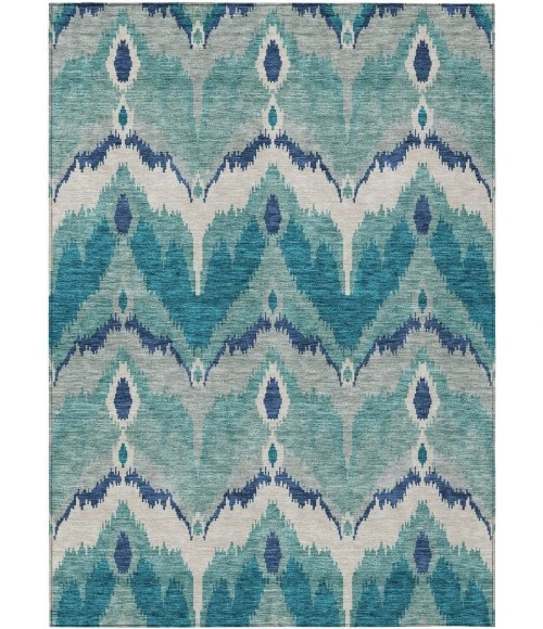 Addison Chantille ACN743-Teal 5 ft. X 7 ft. 6 in. Rectangle Rug