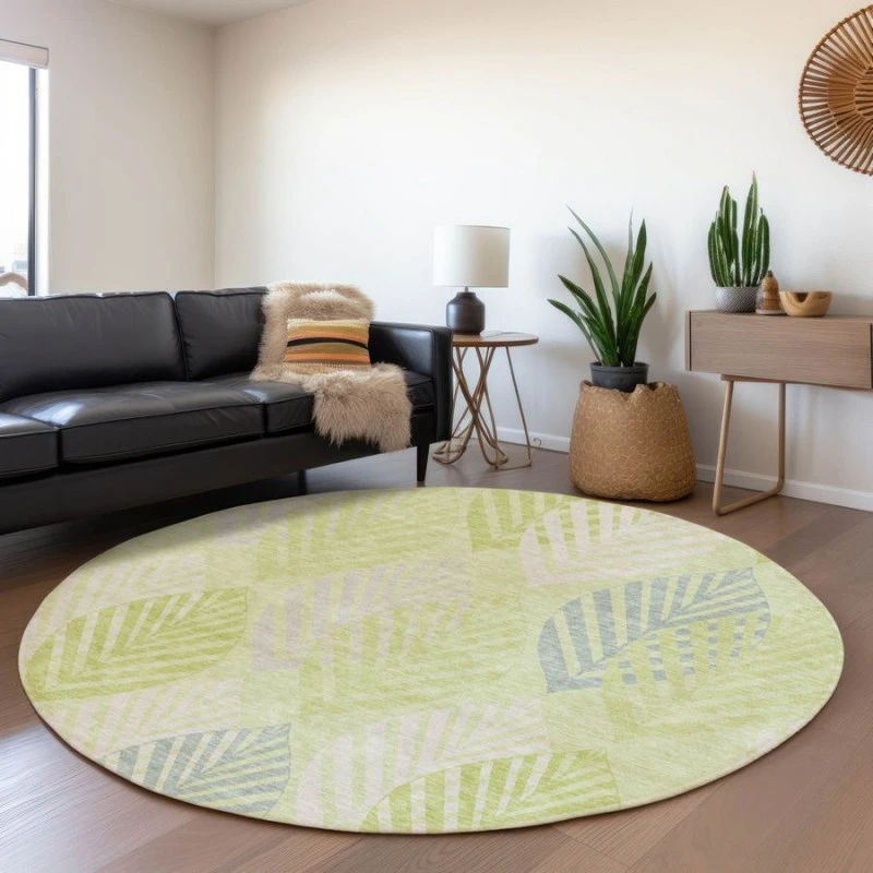 Addison Chantille ACN744-Aloe 8 ft. X 8 ft. Round Rug