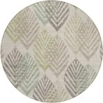 Addison Chantille ACN744-Beige 8 ft. X 8 ft. Round Rug