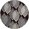 Addison Chantille ACN744-Black 8 ft. X 8 ft. Round Rug