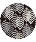 Addison Chantille ACN744-Black 8 ft. X 8 ft. Round Rug