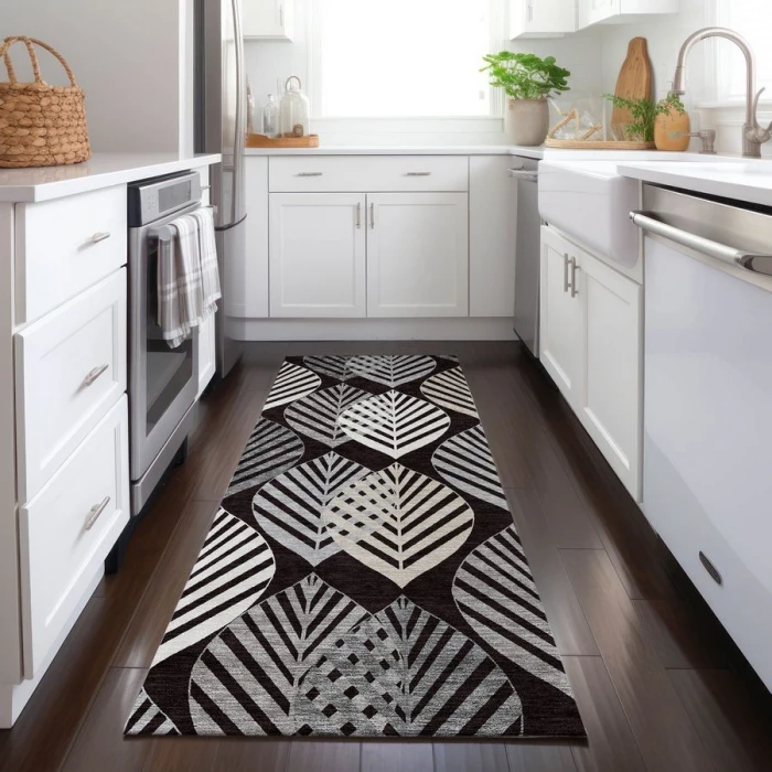 Addison Chantille ACN744-Black 2 ft. 3 in. X 7 ft. 6 in. Rectangle Rug