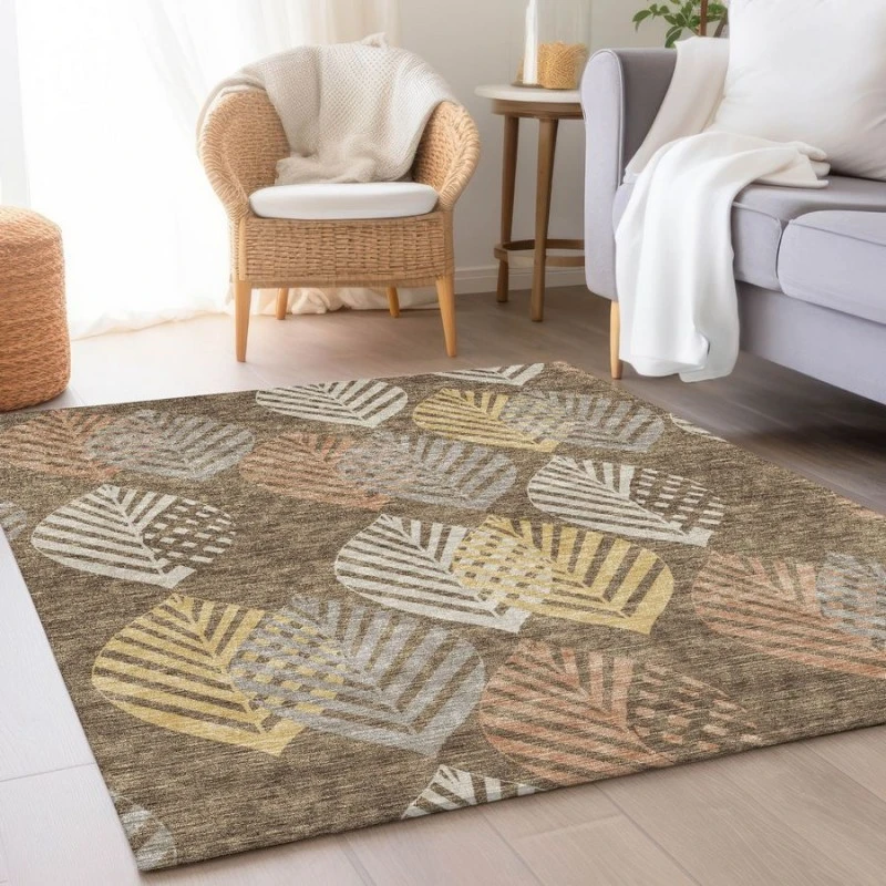 Addison Chantille ACN744-Chocolate 8 ft. X 10 ft. Rectangle Rug