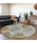 Addison Chantille ACN744-Gray 8 ft. X 8 ft. Round Rug