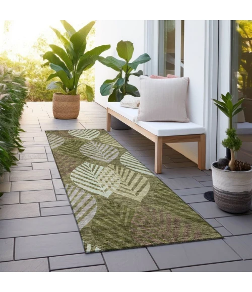 Addison Chantille ACN744-Olive 2 ft. 3 in. X 7 ft. 6 in. Rectangle Rug