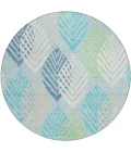 Addison Chantille ACN744-Teal 8 ft. X 8 ft. Round Rug