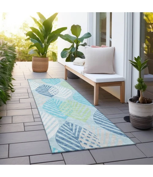 Addison Chantille ACN744-Teal 2 ft. 3 in. X 7 ft. 6 in. Rectangle Rug