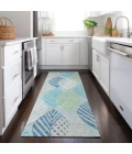 Addison Chantille ACN744-Teal 2 ft. 3 in. X 7 ft. 6 in. Rectangle Rug
