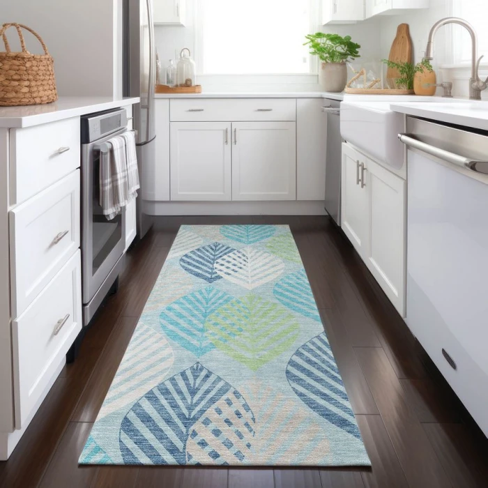 Addison Chantille ACN744-Teal 2 ft. 3 in. X 7 ft. 6 in. Rectangle Rug