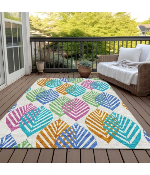 Addison Chantille ACN744-White 3 ft. X 5 ft. Rectangle Rug