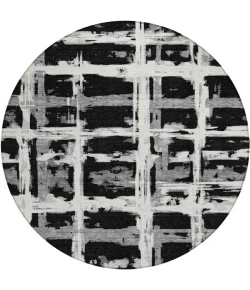 Addison Chantille ACN745-Black 8 ft. X 8 ft. Round Rug