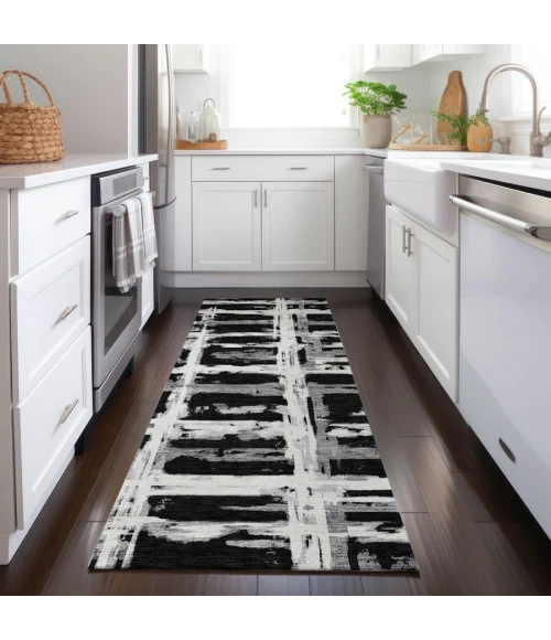 Addison Chantille ACN745-Black 2 ft. 3 in. X 7 ft. 6 in. Rectangle Rug