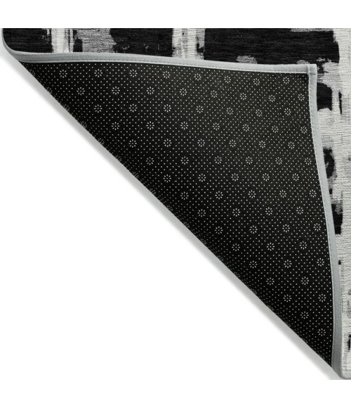 Addison Chantille ACN745-Black 8 ft. X 8 ft. Round Rug