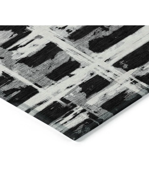 Addison Chantille ACN745-Black 8 ft. X 8 ft. Round Rug