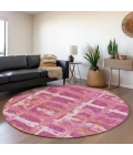 Addison Chantille ACN745-Blush 8 ft. X 8 ft. Round Rug