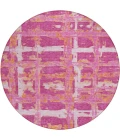Addison Chantille ACN745-Blush 8 ft. X 8 ft. Round Rug