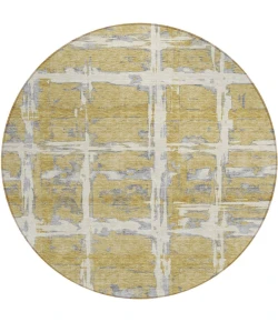 Addison Chantille ACN745-Gold 8 ft. X 8 ft. Round Rug