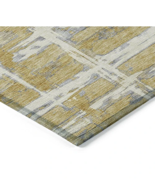 Addison Chantille ACN745-Gold 8 ft. X 8 ft. Round Rug