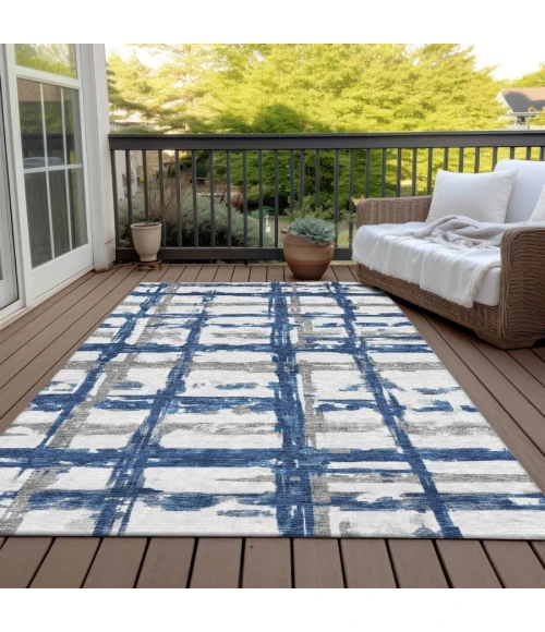 Addison Chantille ACN745-Navy 5 ft. X 7 ft. 6 in. Rectangle Rug