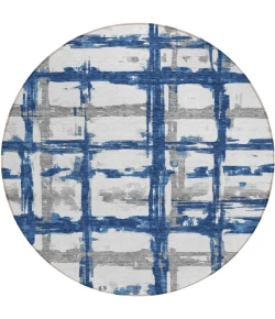 Addison Chantille ACN745-Navy 8 ft. X 8 ft. Round Rug