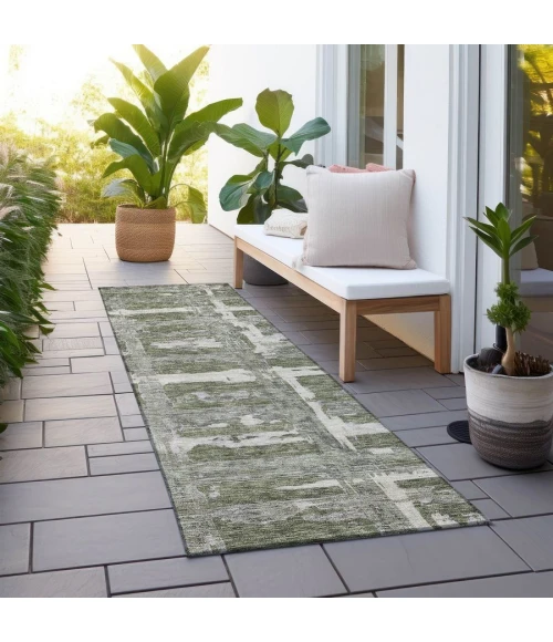 Addison Chantille ACN745-Olive 2 ft. 3 in. X 7 ft. 6 in. Rectangle Rug