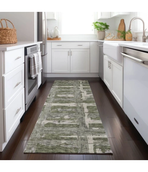 Addison Chantille ACN745-Olive 2 ft. 3 in. X 7 ft. 6 in. Rectangle Rug