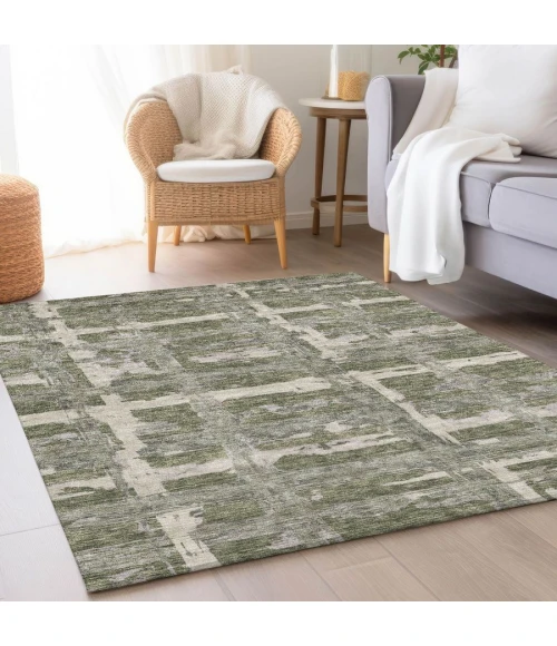 Addison Chantille ACN745-Olive 10 ft. X 14 ft. Rectangle Rug
