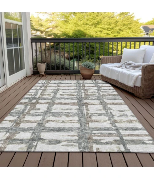 Addison Chantille ACN745-Silver 10 ft. X 14 ft. Rectangle Rug