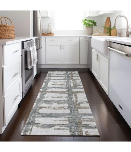 Addison Chantille ACN745-Silver 2 ft. 3 in. X 7 ft. 6 in. Rectangle Rug