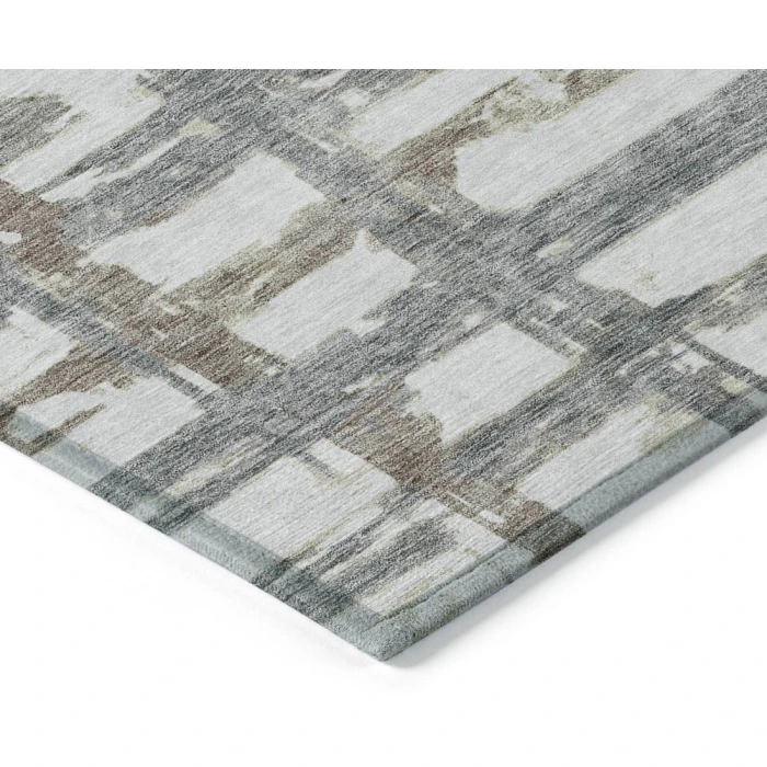 Addison Chantille ACN745-Silver 8 ft. X 8 ft. Round Rug