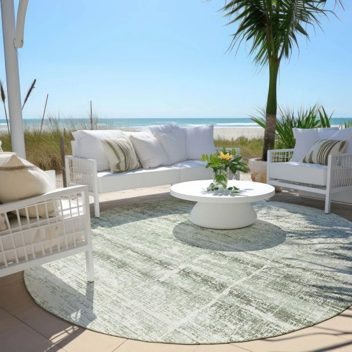 Addison Chantille ACN747-Sage 8 ft. X 8 ft. Round Rug