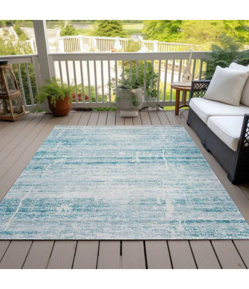 Addison Chantille ACN747-Teal 3 ft. X 5 ft. Rectangle Rug