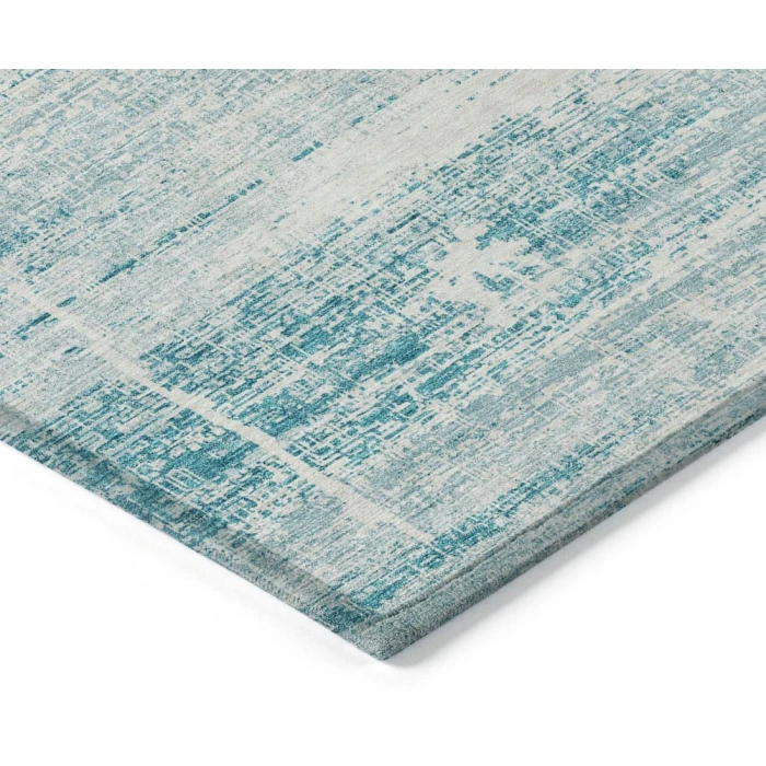 Addison Chantille ACN747-Teal 8 ft. X 8 ft. Round Rug